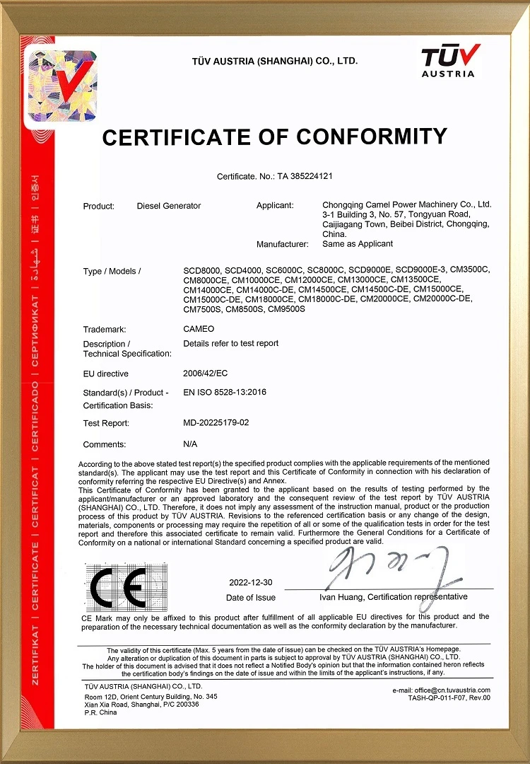 Сертификат CE