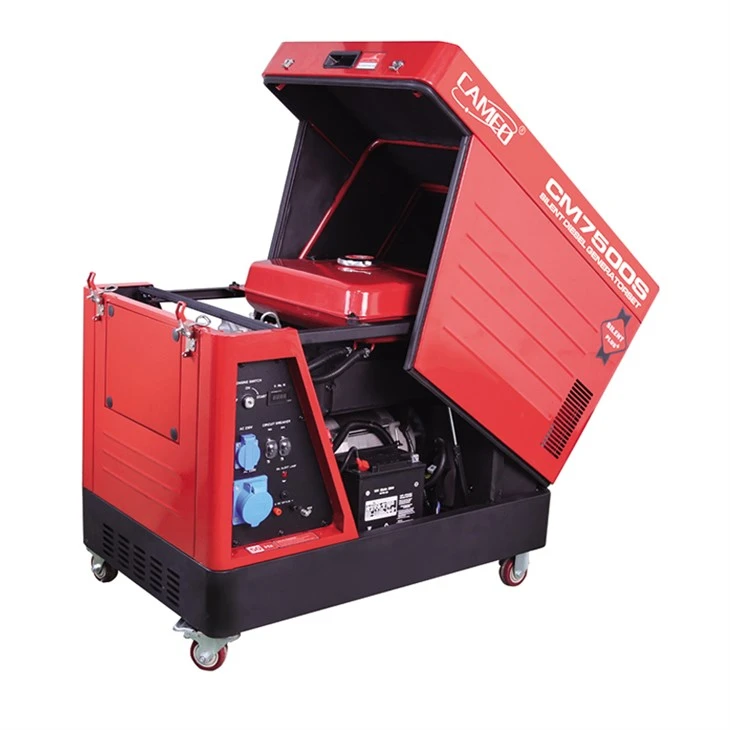 Портативный дизельный генератор в кожухе CF6500S