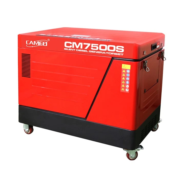 Портативный дизельный генератор в кожухе CF6500S