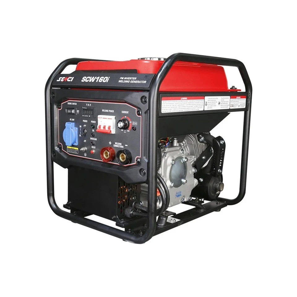Бензиновый инверторный сварочный генератор SCW160i, 160 А