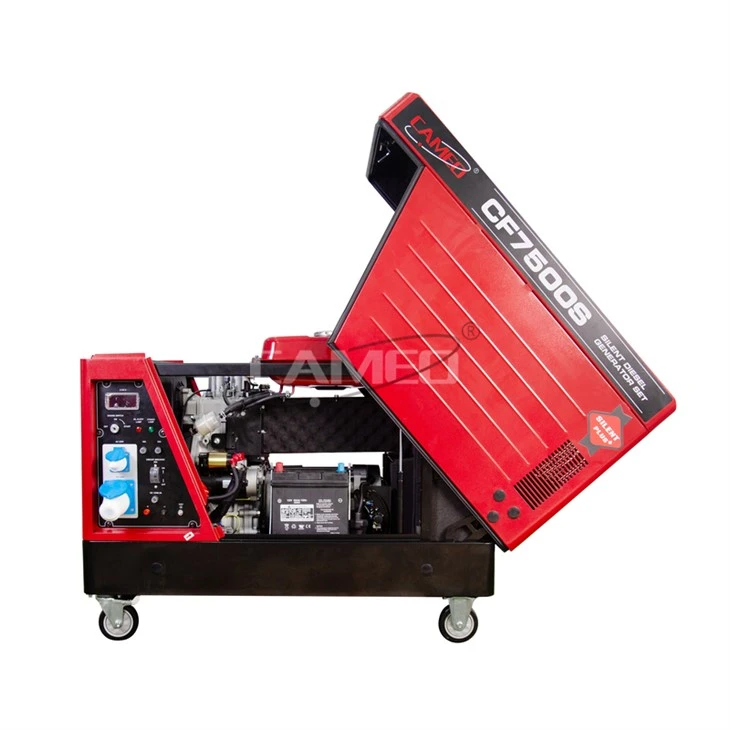 Дизельный генератор в кожухе 7 кВт CF7500S