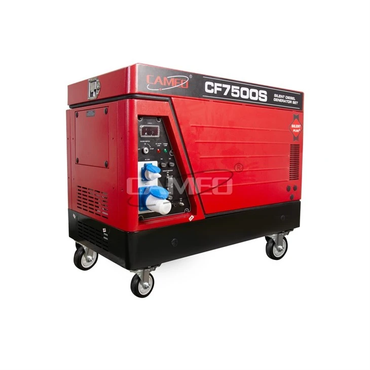 Дизельный генератор в кожухе 7 кВт CF7500S